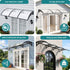 Instahut Window Door Awning 0.8mx3m Transparent | Home & Garden > Shading > Awnings