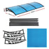 Instahut Window Door Awning 1mx3m Blue | Home & Garden > Shading > Awnings