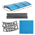 Instahut Window Door Awning 1mx3m Blue | Home & Garden > Shading > Awnings