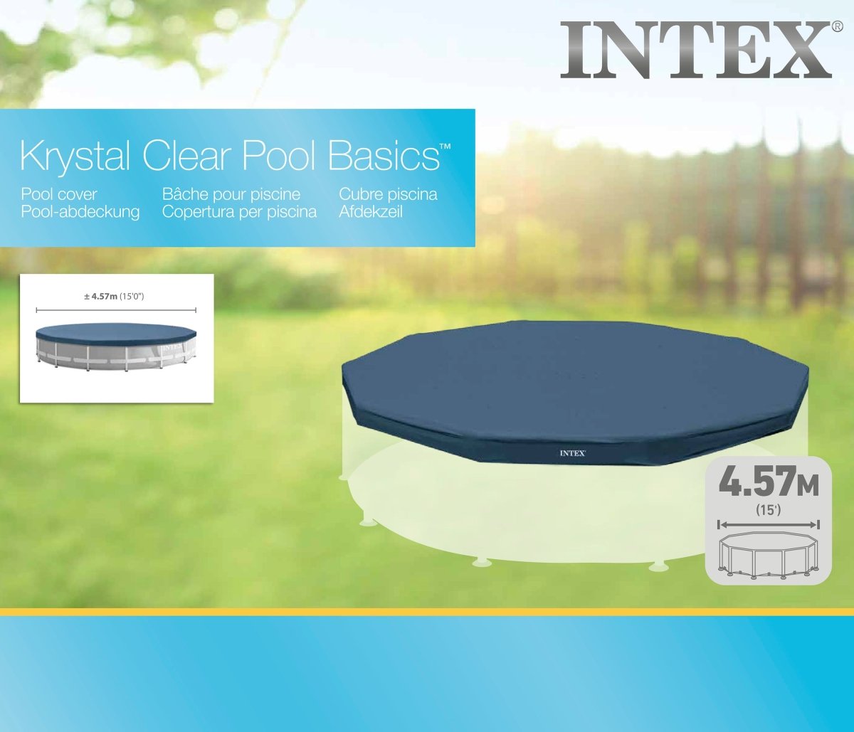 Intex Frame Pool Cover 457cm 28032 | Outdoorium
