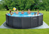 Intex Intex Graphite Grey Panel Pool 4.78 x 1.24M 26384 | Outdoorium