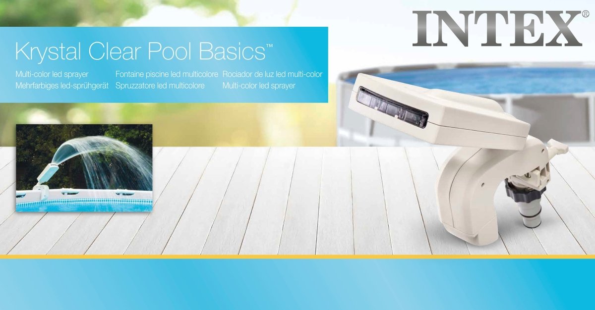 Intex Multi - Color LED Pool Sprayer 28089 | Outdoorium