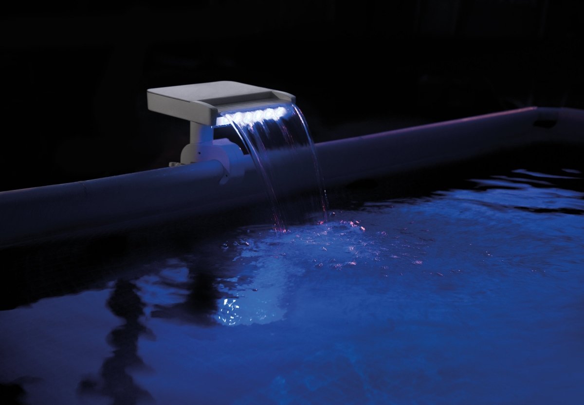 Intex Multi - Color LED Waterfall Cascade 28090 | Outdoorium