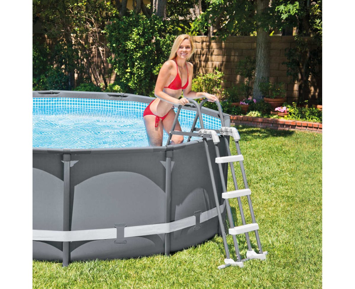 Intex Pool Ladder Removable Steps for 107cm (42") + 91cm (36in) Wall Height Pools 28075 | Outdoorium