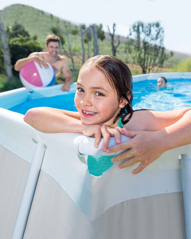 Intex PRISM Frame 16' Above Ground Pool 503cm x 274cm x 122cm 26796 | Outdoorium