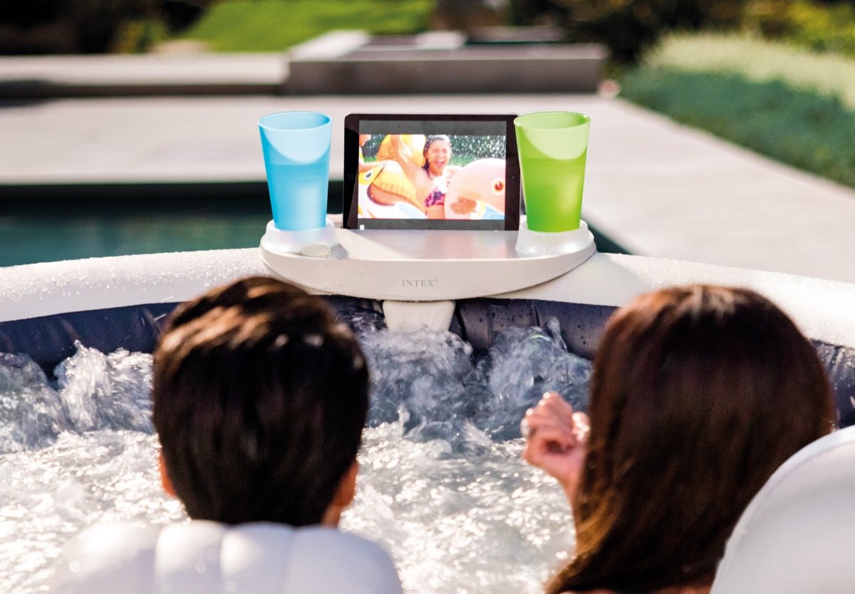 Intex Pure Spa Premium Spa Tray w/ LED Light 28520 | Outdoorium