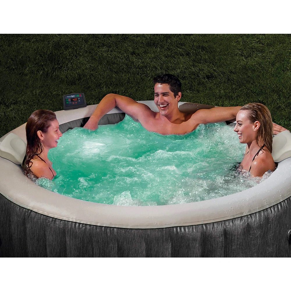 Intex PureSpa 6 Person Greywood Spa 28442 | Outdoorium