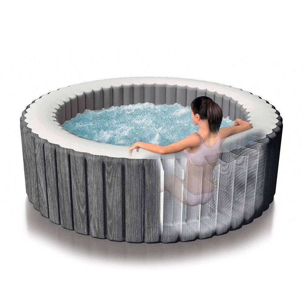 Intex PureSpa 6 Person Greywood Spa 28442 | Outdoorium
