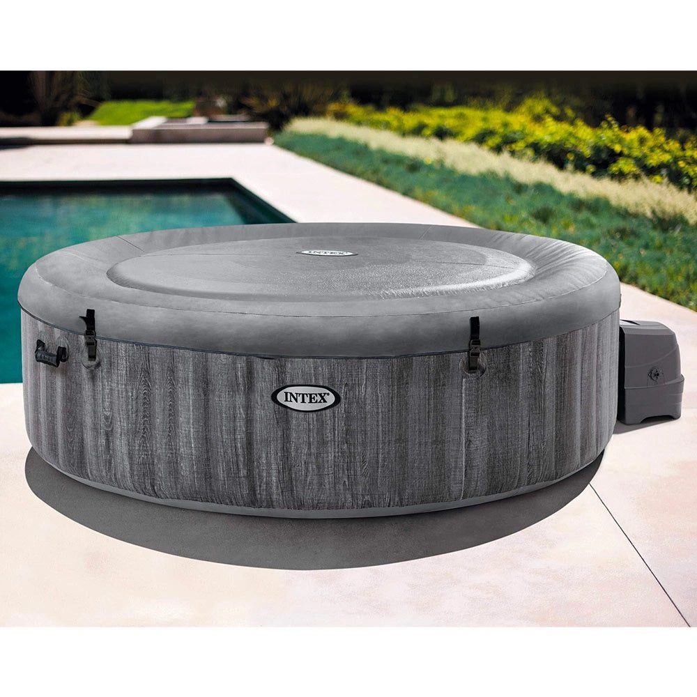 Intex PureSpa 6 Person Greywood Spa 28442 | Outdoorium