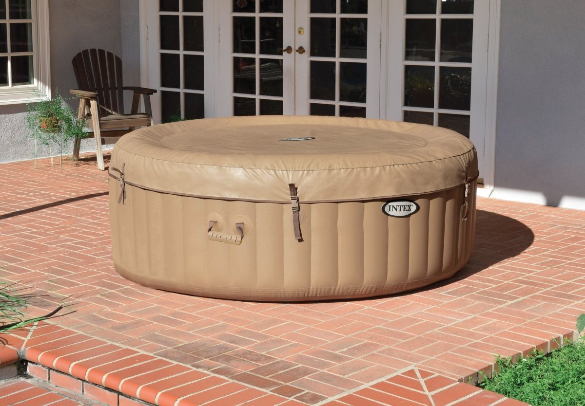Intex PureSpa Bubble Massage 4 Person Spa 28426 | Outdoorium