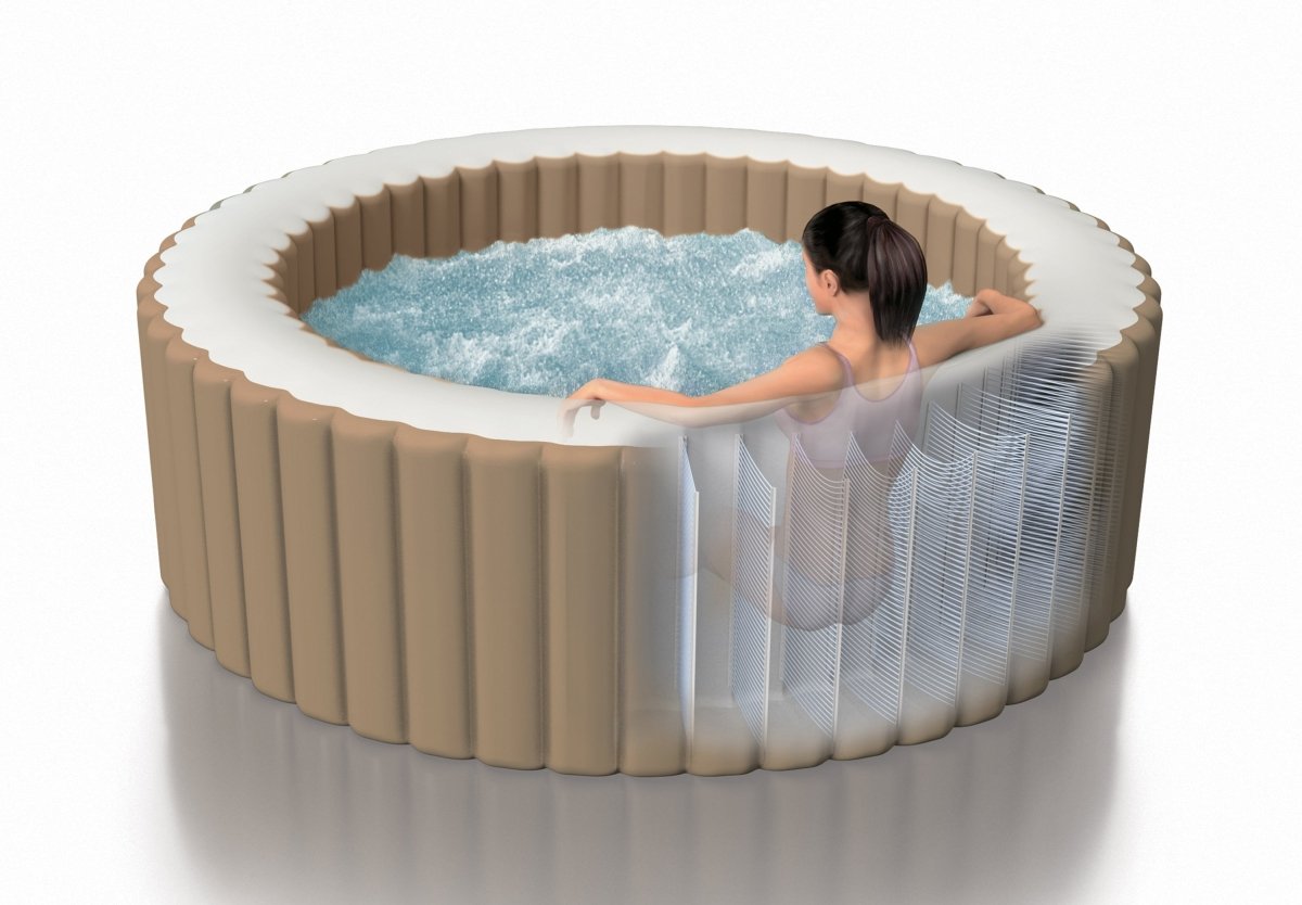 Intex PureSpa Bubble Massage 6 Person Spa 28428 | Outdoorium