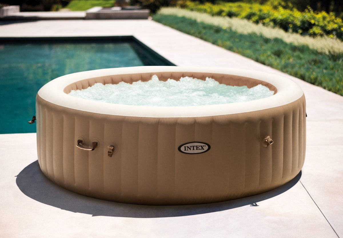 Intex PureSpa Bubble Massage 6 Person Spa 28428 | Outdoorium