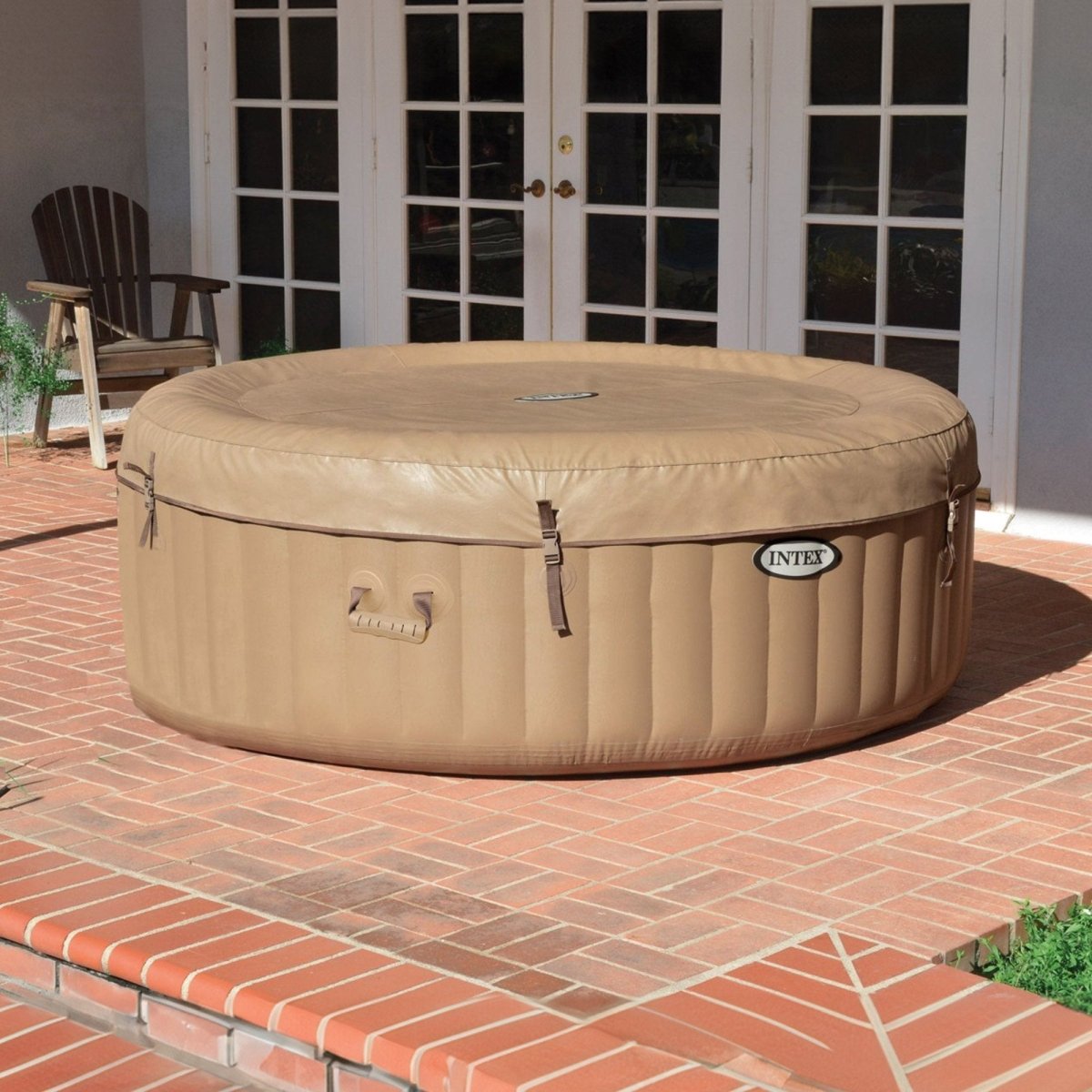 Intex PureSpa Bubble Massage Inflatable Hot Tub - 6 - Person | Outdoorium