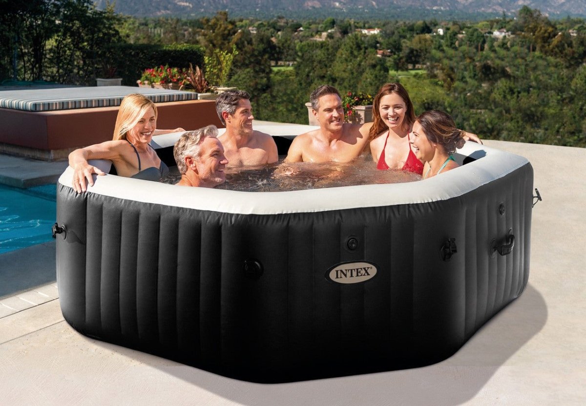 Intex PureSpa Jet and Bubble Deluxe Spa 6 Person 28462 | Outdoorium