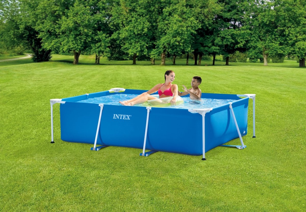 Intex Rectangular Frame Pool 2.2m X 1.5m X 0.6 28270 | Outdoorium