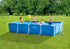 Intex Rectangular Frame Pool 4.5m X 2.2m X 0.84m with Filter/Pump 28274 | Outdoorium