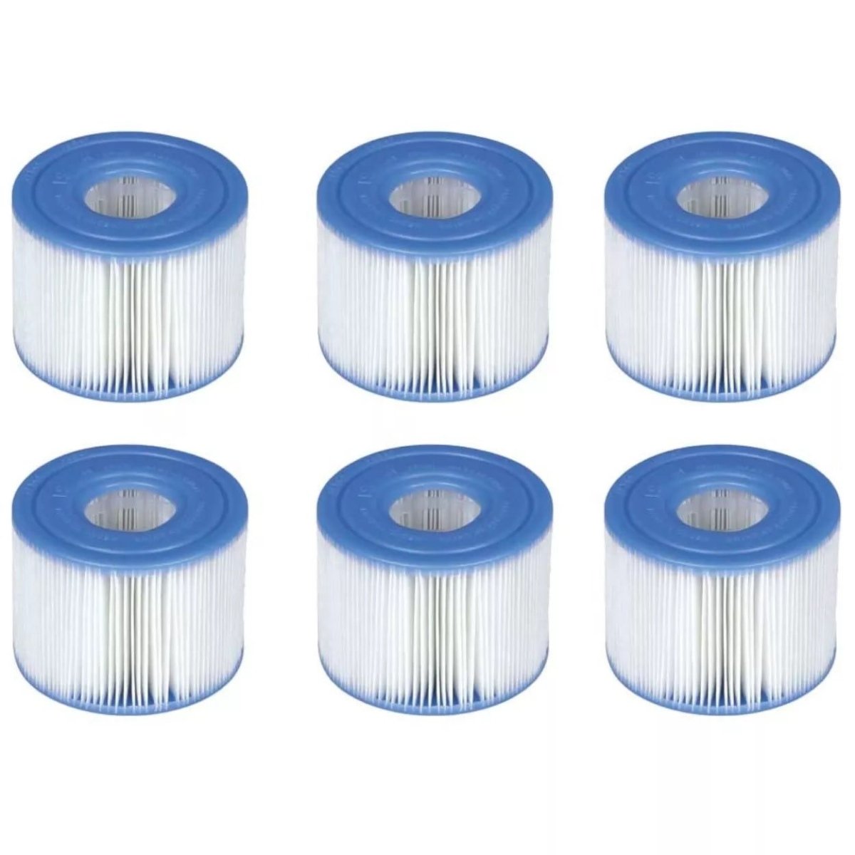 Intex Spa S1 Replacement Filter Cartridges 6 Pack 29011 | Outdoorium