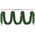 Jingle Jollys 20M Christmas Garland LED Lights Party Xmas Decorations 1400 Tips | Outdoorium