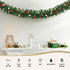 Jingle Jollys 20M Christmas Garland LED Lights Party Xmas Decorations 1400 Tips | Outdoorium