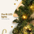Jingle Jollys 20M Christmas Garland LED Lights Party Xmas Decorations 1400 Tips | Outdoorium