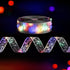 20M Christmas Lights Ribbon Fairy Light 200 LED Colored Jingle Jollys - Outdoorium