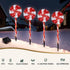 4 PCS Christmas Lights Path Ground Light Garden Decoration 112 LED Jingle Jollys | Outdoorium