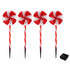4 PCS Christmas Lights Path Ground Light Garden Decoration 112 LED Jingle Jollys | Outdoorium