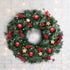 Jingle Jollys 60cm Christmas Wreath Garland Xmas Decorations Wedding Party | Outdoorium