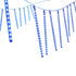 288 LED 7M Christmas Lights Icicle Light Falling Metor Jingle Jollys | Outdoorium