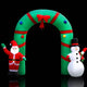 Jingle Jollys Christmas Inflatable Archwary 2.8M Illuminated Decorations | Outdoorium