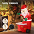 Jingle Jollys Christmas Inflatable Santa Illuminated Decorations | Outdoorium