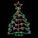 1.18M Christmas Lights Motif 288 LED Rope Light Outdoor Decoration Jingle Jollys | Occasions > Christmas > Outdoor Decorations & Lights