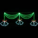 1.8M Christmas Lights 288 LED Bell Motif Light Decorations Jingle Jollys | Occasions > Christmas > Outdoor Decorations & Lights