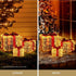 3 PCS Christmas Lights 240 LED Fairy Light Gift Box Decorations Jingle Jollys - Outdoorium