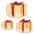3 PCS Christmas Lights 240 LED Fairy Light Gift Box Decorations Jingle Jollys - Outdoorium