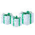 3 PCS Christmas Lights 70 LED Fairy Light Gift Box Jingle Jollys - Outdoorium