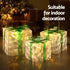 3 PCS Christmas Lights 70 LED Fairy Light Gift Box Jingle Jollys - Outdoorium