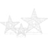 3 PCS Christmas Lights 900 LED Fairy Light Star Decorations Jingle Jollys | Outdoorium