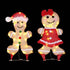 30 LED Christmas Lights Gingerbread Motif Fairy Light Decoration Jingle Jollys - Outdoorium