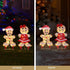 30 LED Christmas Lights Gingerbread Motif Fairy Light Decoration Jingle Jollys - Outdoorium