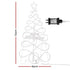 1.7M Christmas Tree 230 LED RGB Motif Lights Jingle Jollys | Outdoorium