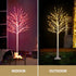 1.7M Christmas Tree 120 RGB LED Lights Jingle Jollys - Outdoorium