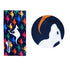 Jumping Kangaroos Printed Microfiber Beach Towel 75 x 152 cm - Outdoorium