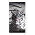 Just Home Blue Eyes Stripes Tiger Bath Beach Towel - Outdoorium