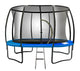 Kahuna 10ft Trampoline Free Ladder Spring Mat Net Safety Pad Cover Round Enclosure Blue | Outdoorium