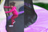 Kahuna 10ft Trampoline Free Ladder Spring Mat Net Safety Pad Cover Round Enclosure Purple - Outdoorium