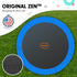 Kahuna 8ft Trampoline Free Ladder Spring Mat Net Safety Pad Cover Round Enclosure Blue - Outdoorium
