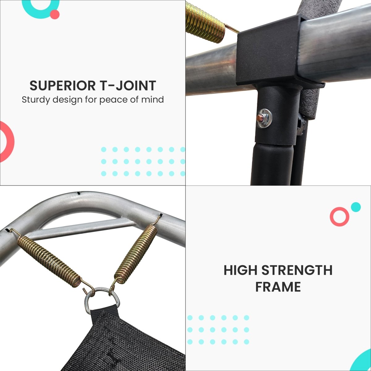 Kahuna 8ft X 11ft Outdoor Rectangular Orange Trampoline with Safety Enclosure. | Outdoorium