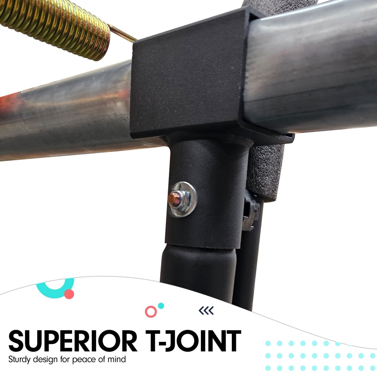 Kahuna 8ft X 11ft Outdoor Rectangular Orange Trampoline with Safety Enclosure. | Outdoorium