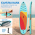 Kahuna Hana Inflatable Stand Up Paddle Board 10ft6in iSUP Accessories - Outdoorium